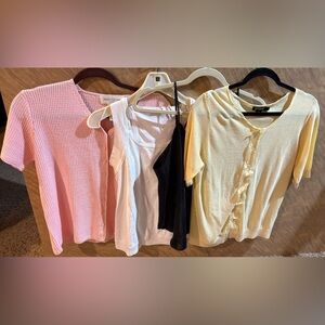 Sweater Tank 4 Piece Bundle Size Large